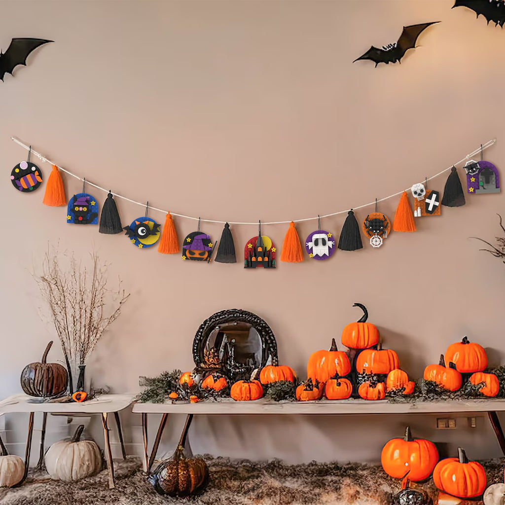Halloween Hanging Brick Set (9pcs )