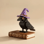 2025 Halloween Limited -- Witch's Raven on a Magic Book