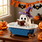 2025 Halloween Limited --Witchy Ghost Bubble Bath Brick Set