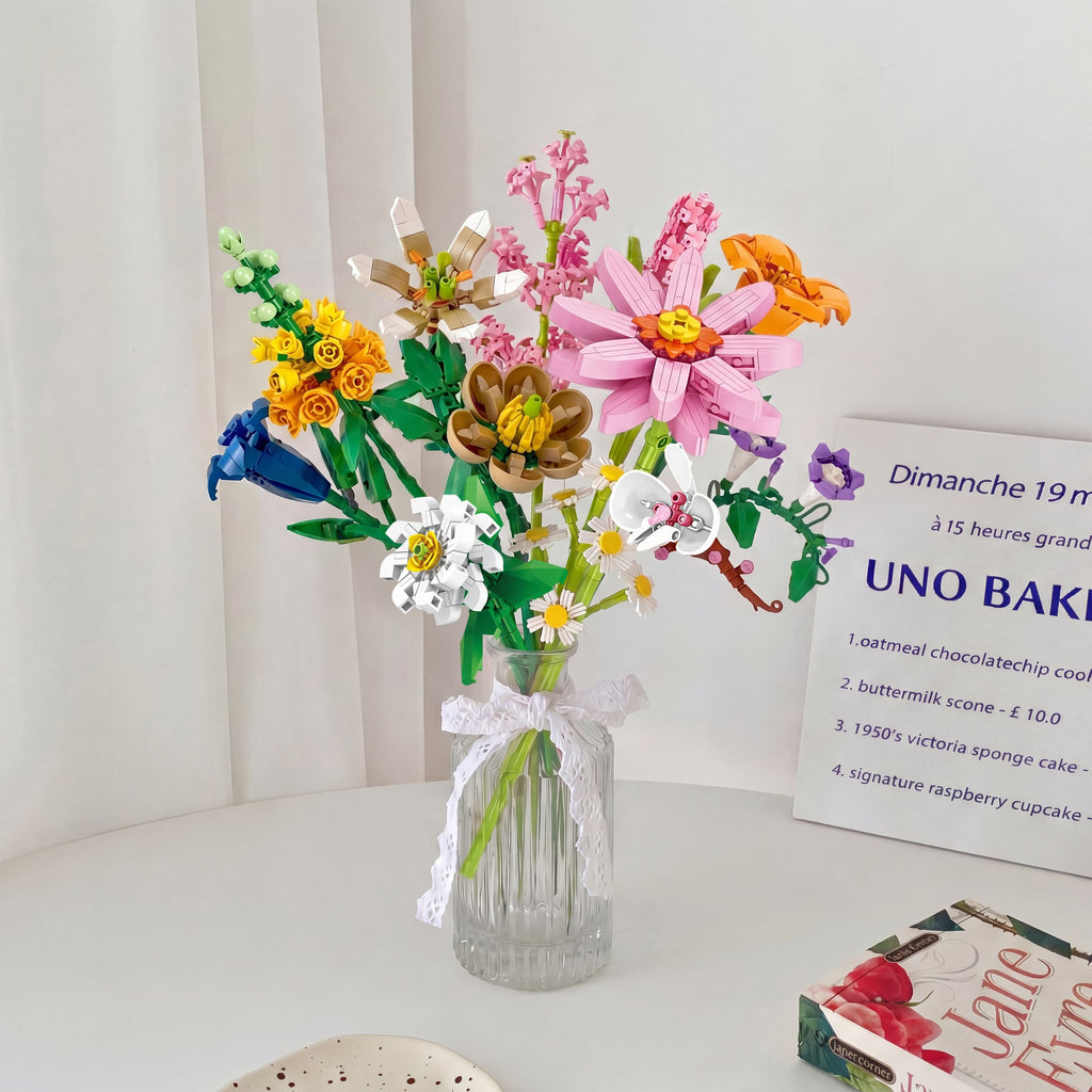 Assortment of Colourful Flower Bouquet