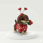 Loving Dachshund Building Blocks