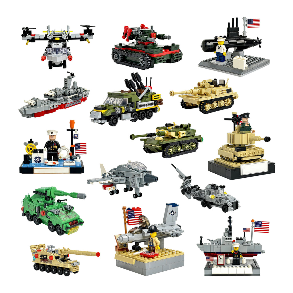 Military Mystery Box Building Set