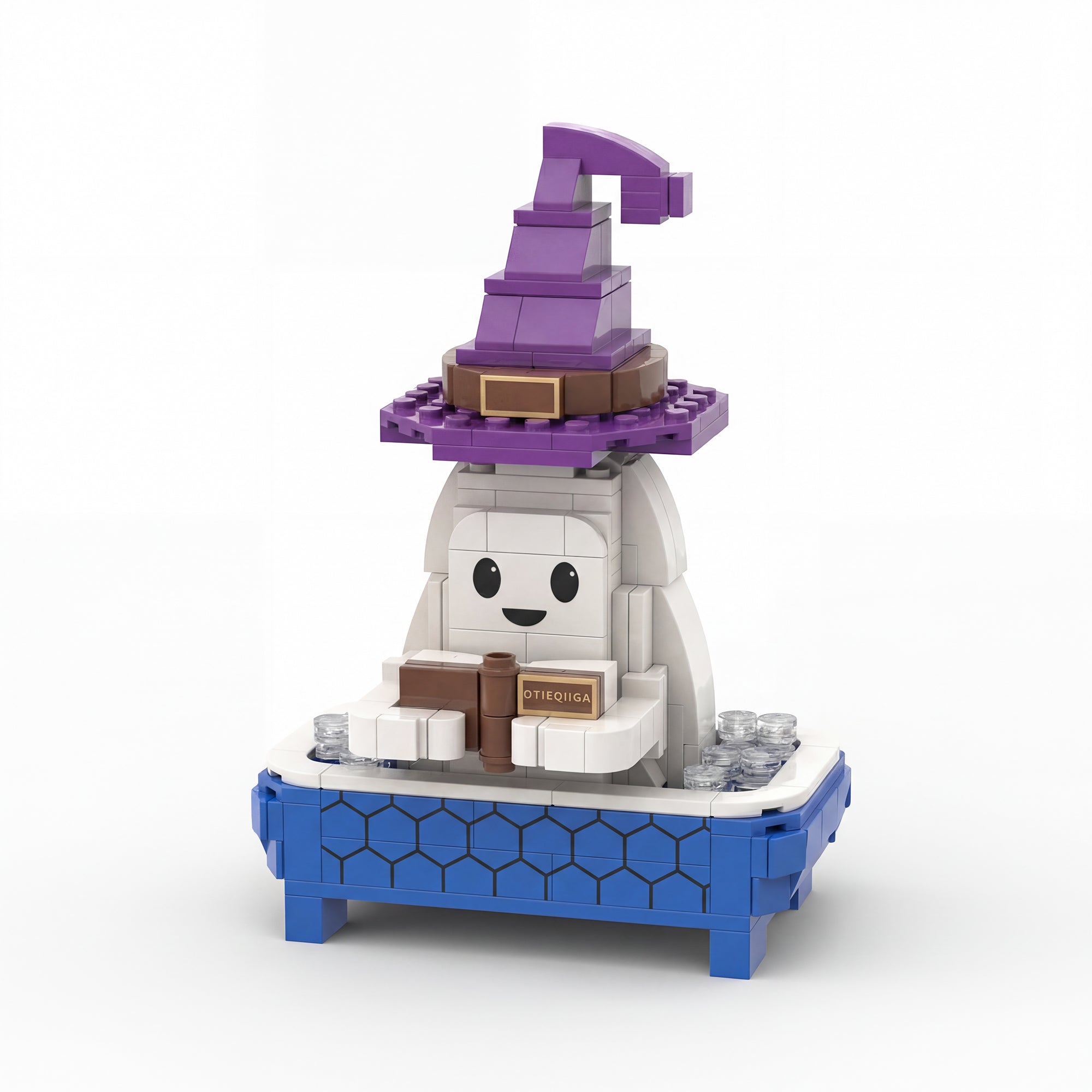Ghost Bubble Bath Building Blocks