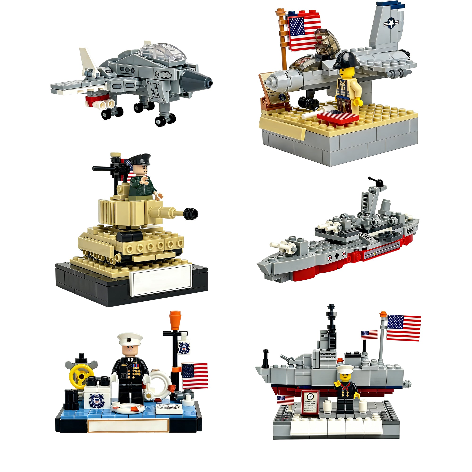 Military Mystery Box Building Set