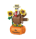 Thanksgiving Turkey & Pumpkin Building Bricks