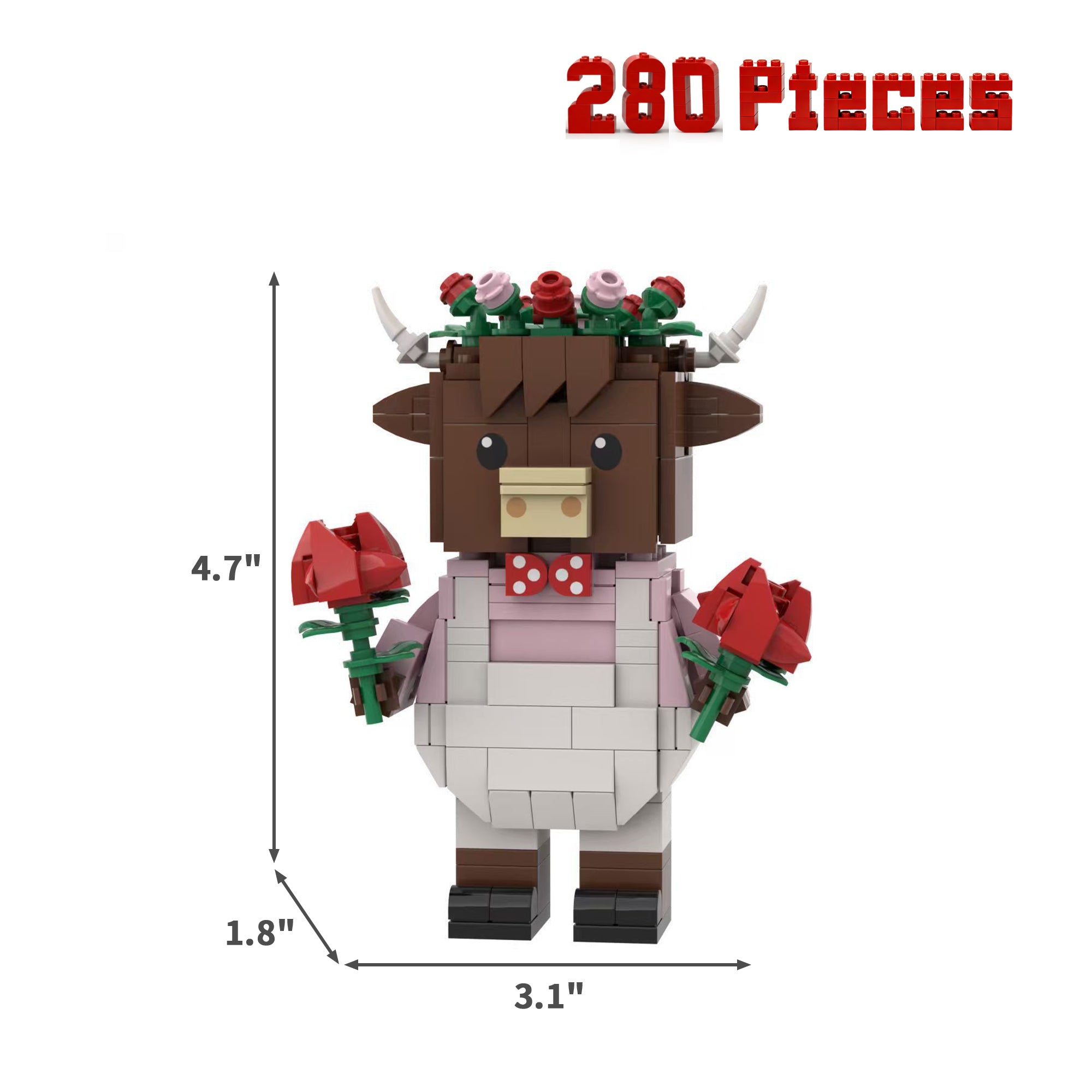 Wearing Rose Highland Cattle