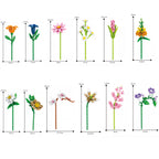 Assortment of Colourful Flower Bouquet