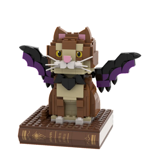 Limited Edition - Halloween Magic Cat Building Bricks