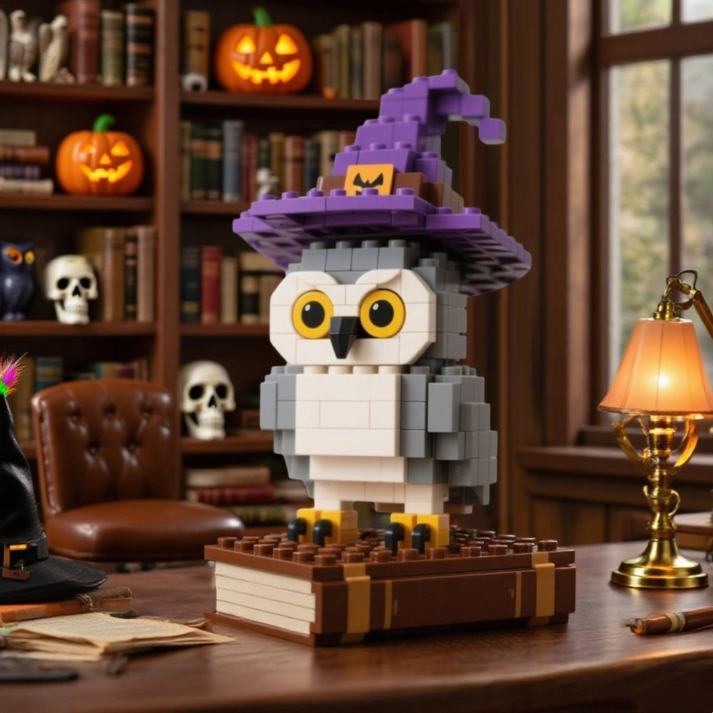 Halloween Edition -Witch Hat Owl