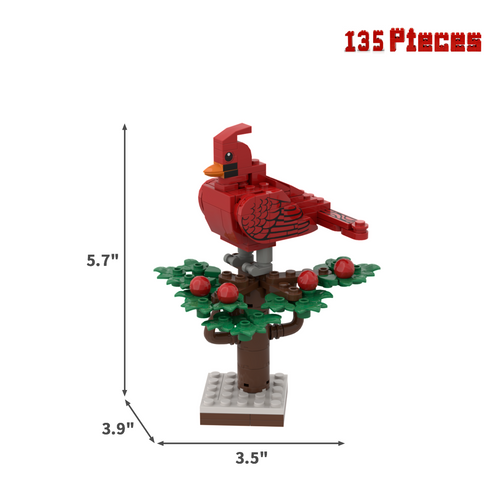 Red Birds Building Bricks