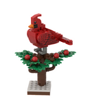 Red Birds Building Bricks