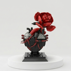 The Bio-Mechanical Heart and Rose Building Blocks